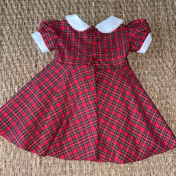 Glen Appin Plaid Baby Dress - Picture 6 of 8